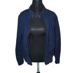Gap Women’s Navy Blue Bomber Jacket | Size Small | Lightweight Zip-Up